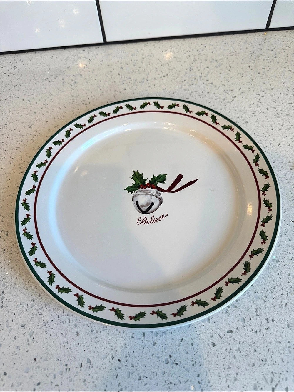 Hallmark The Polar Express Believe  Plate